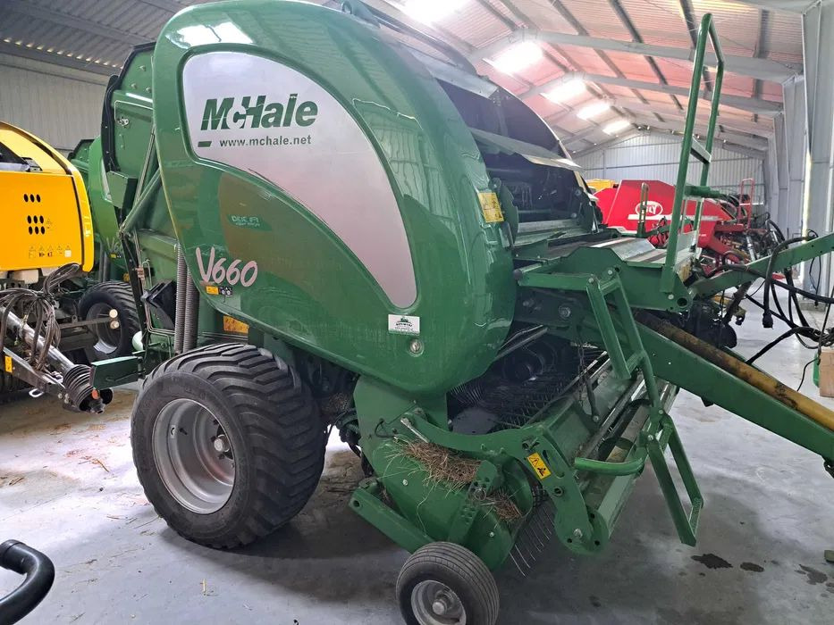Mchale V660 - Lis na válcové balíky: obrázek 2 Mchale V660 - Lis na válcové balíky: obrázek 2
