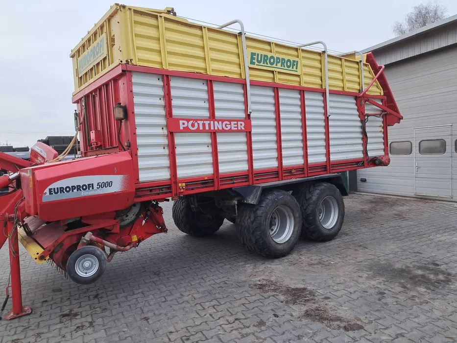 Przyczepa samozbierająca Pottinger Europrofi 5000 - Samonakládací vůz: obrázek 1 Przyczepa samozbierająca Pottinger Europrofi 5000 - Samonakládací vůz: obrázek 1