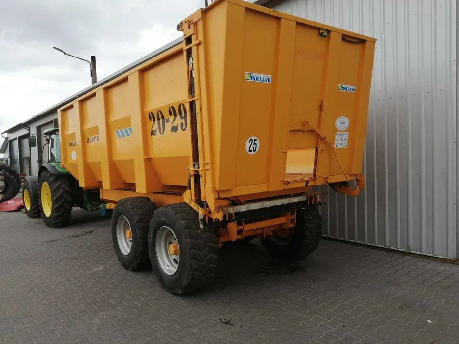 Przyczepa skorupowa 16 ton ROLLAND 20-29 TURBOVRAC - Zemědělský přívěs: obrázek 2 Przyczepa skorupowa 16 ton ROLLAND 20-29 TURBOVRAC - Zemědělský přívěs: obrázek 2