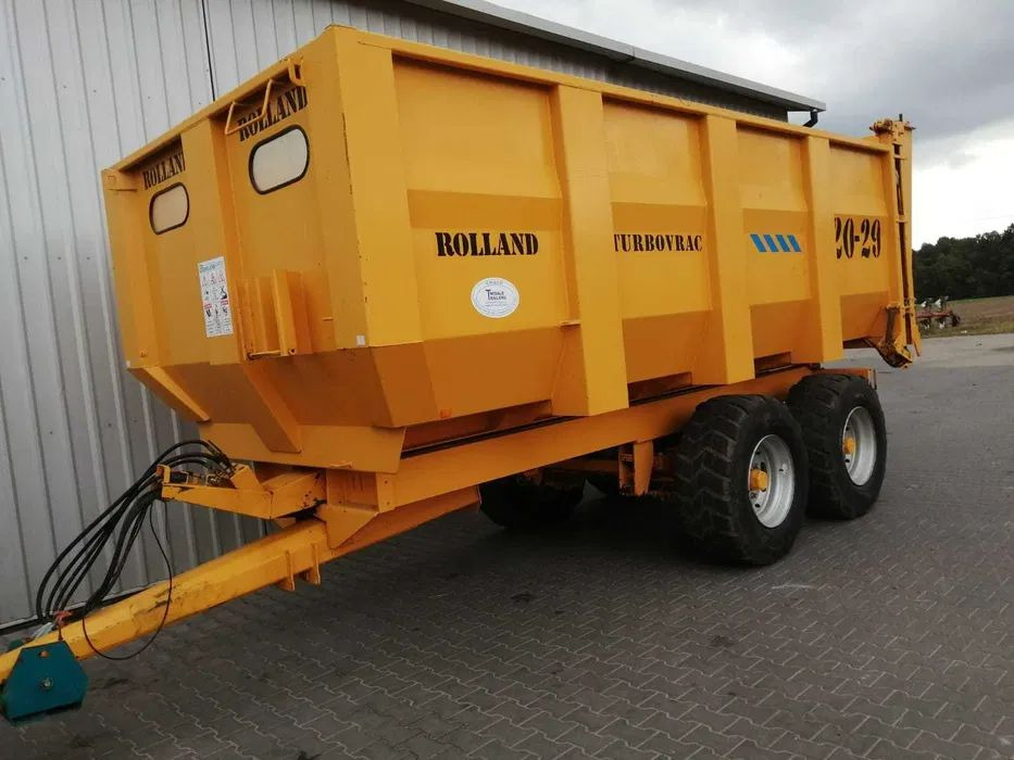 Przyczepa skorupowa 16 ton ROLLAND 20-29 TURBOVRAC - Zemědělský přívěs: obrázek 4 Przyczepa skorupowa 16 ton ROLLAND 20-29 TURBOVRAC - Zemědělský přívěs: obrázek 4