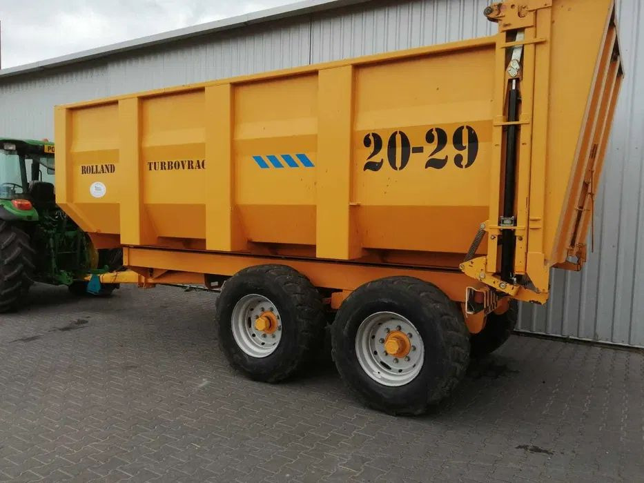 Przyczepa skorupowa 16 ton ROLLAND 20-29 TURBOVRAC - Zemědělský přívěs: obrázek 3 Przyczepa skorupowa 16 ton ROLLAND 20-29 TURBOVRAC - Zemědělský přívěs: obrázek 3