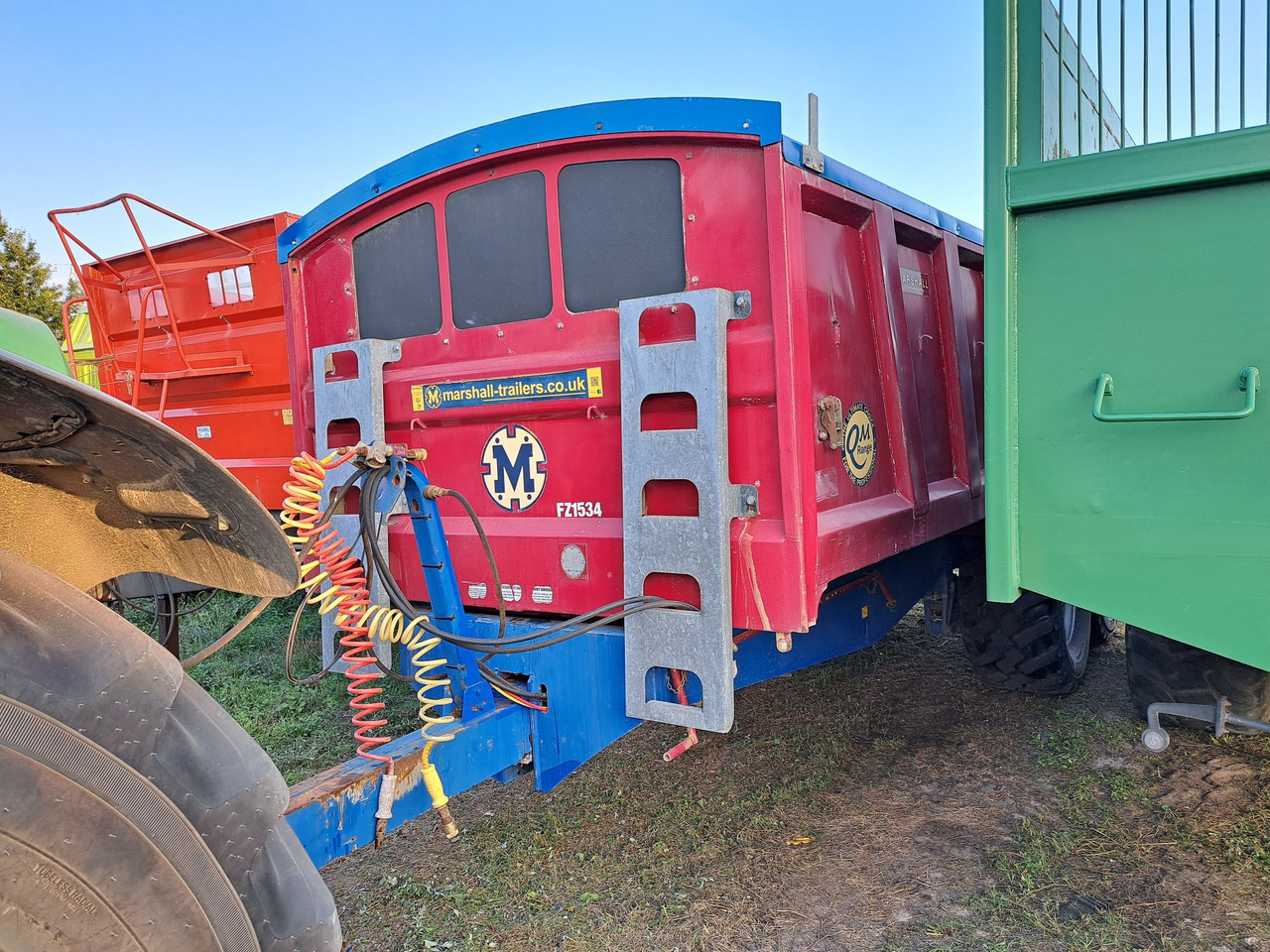 Przyczepa skorupowa Marshall 15 ton - Zemědělský přívěs: obrázek 2 Przyczepa skorupowa Marshall 15 ton - Zemědělský přívěs: obrázek 2