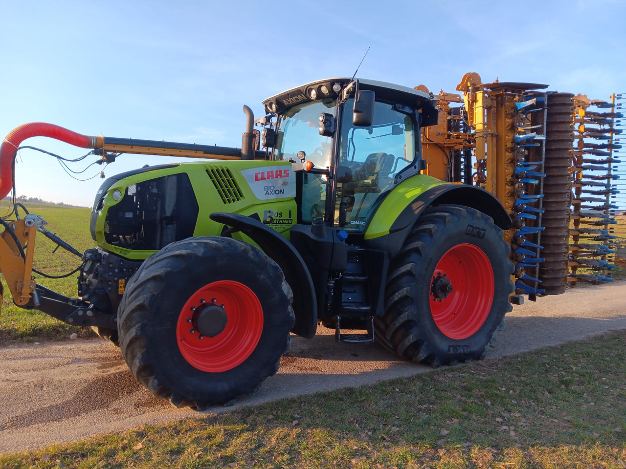 Claas Axion 810 C Matic CEBIS FZW - Traktor: obrázek 1 Claas Axion 810 C Matic CEBIS FZW - Traktor: obrázek 1