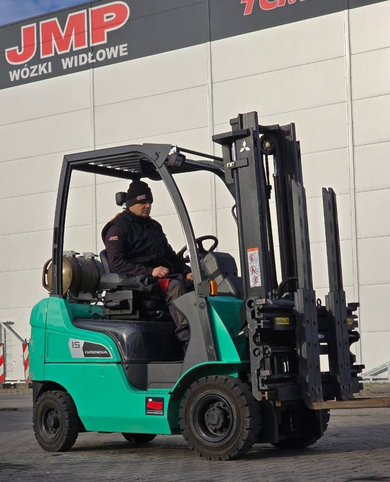 Mitsubishi FG 15 NT - Plynový vysokozdvižný vozík: obrázek 1 Mitsubishi FG 15 NT - Plynový vysokozdvižný vozík: obrázek 1