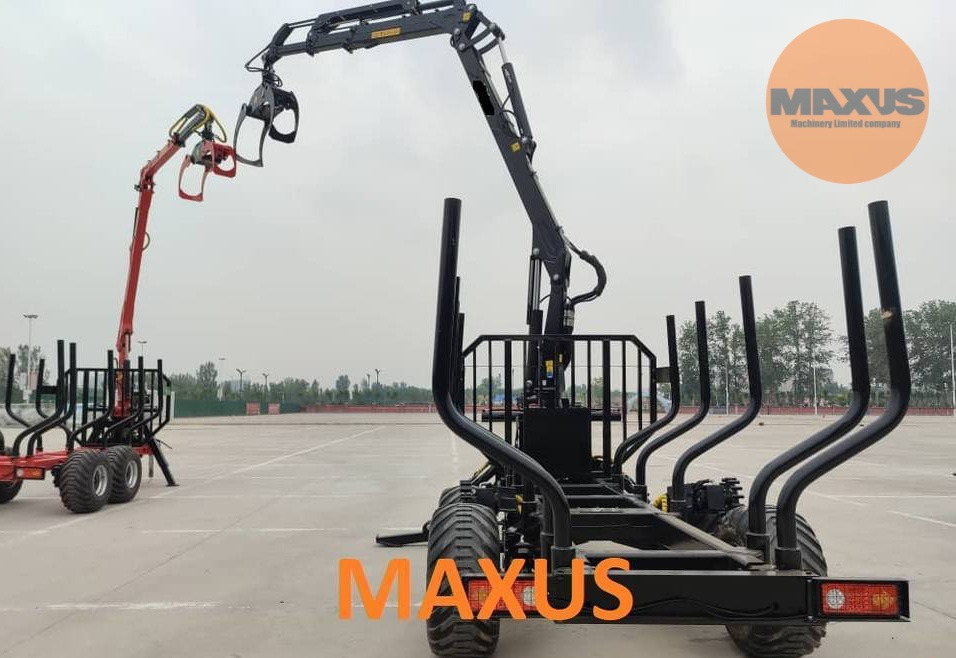 Maxus MAXUS 1400 Erdészeti Pótkocsi + Daru 780 - Vyvážecí přívěs: obrázek 2 Maxus MAXUS 1400 Erdészeti Pótkocsi + Daru 780 - Vyvážecí přívěs: obrázek 2