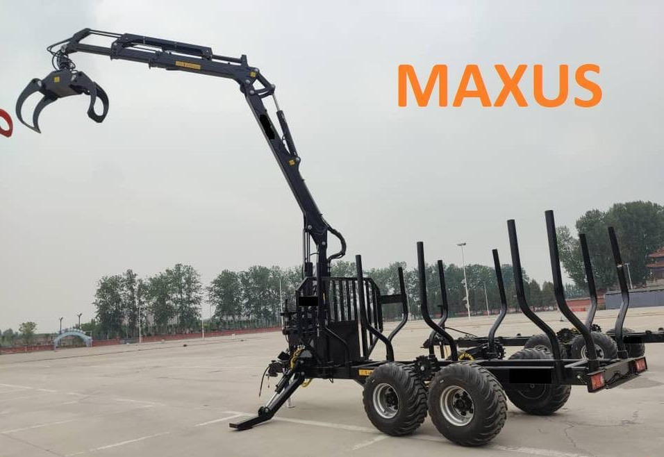 Maxus MAXUS 1400 Forestry Trailer + Crane 780 - Vyvážecí přívěs: obrázek 1 Maxus MAXUS 1400 Forestry Trailer + Crane 780 - Vyvážecí přívěs: obrázek 1