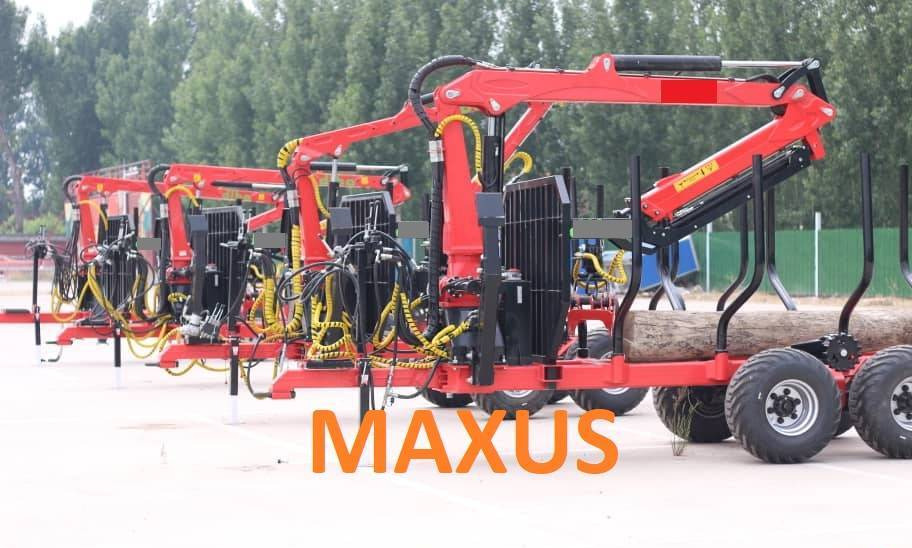 NEW MAXUS 12T Forest Trailer 2T Crane Warranty | НОВА Лісова причепа 12Т з Краном 2Т MAXUS Гарантія - Vyvážecí přívěs: obrázek 2 NEW MAXUS 12T Forest Trailer 2T Crane Warranty | НОВА Лісова причепа 12Т з Краном 2Т MAXUS Гарантія - Vyvážecí přívěs: obrázek 2