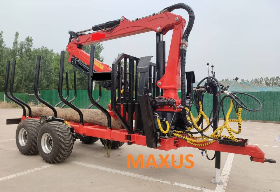 NEW MAXUS 12T Forest Trailer 2T Crane Warranty | НОВА Лісова причепа 12Т з Краном 2Т MAXUS Гарантія - Vyvážecí přívěs: obrázek 4 NEW MAXUS 12T Forest Trailer 2T Crane Warranty | НОВА Лісова причепа 12Т з Краном 2Т MAXUS Гарантія - Vyvážecí přívěs: obrázek 4