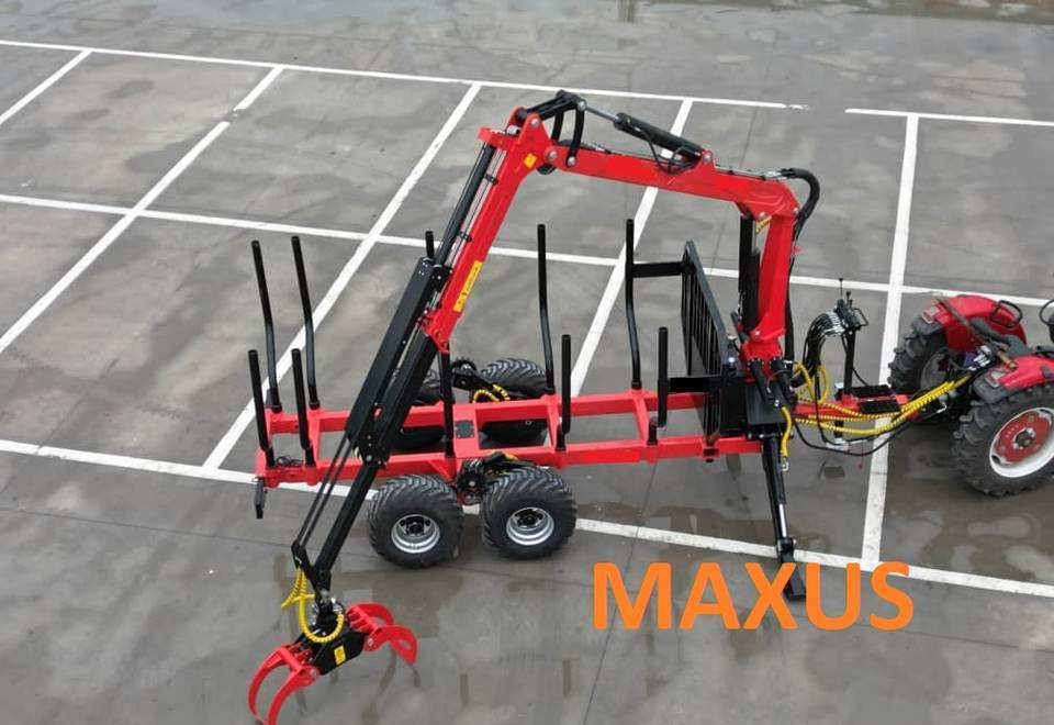NEW MAXUS 8t Forest Trailer with 2-ton Crane Warranty up to 10 YEARS НОВА прицепа лісова 8т Журавль 2т MAXUS Гарантія до 10 РОКІВ NOWA przyczepa leśna 8t Żuraw 2t MAXUS Gwarancja do 10 LAT - Vyvážecí přívěs: obrázek 3 NEW MAXUS 8t Forest Trailer with 2-ton Crane Warranty up to 10 YEARS НОВА прицепа лісова 8т Журавль 2т MAXUS Гарантія до 10 РОКІВ NOWA przyczepa leśna 8t Żuraw 2t MAXUS Gwarancja do 10 LAT - Vyvážecí přívěs: obrázek 3