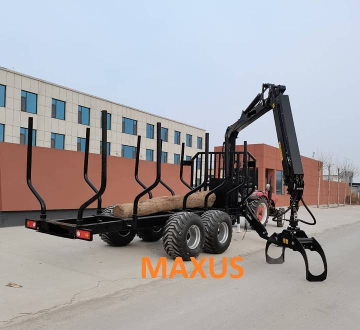 NEW MAXUS 8t Forest Trailer with 2-ton Crane Warranty up to 10 YEARS НОВА прицепа лісова 8т Журавль 2т MAXUS Гарантія до 10 РОКІВ NOWA przyczepa leśna 8t Żuraw 2t MAXUS Gwarancja do 10 LAT - Vyvážecí přívěs: obrázek 2 NEW MAXUS 8t Forest Trailer with 2-ton Crane Warranty up to 10 YEARS НОВА прицепа лісова 8т Журавль 2т MAXUS Гарантія до 10 РОКІВ NOWA przyczepa leśna 8t Żuraw 2t MAXUS Gwarancja do 10 LAT - Vyvážecí přívěs: obrázek 2