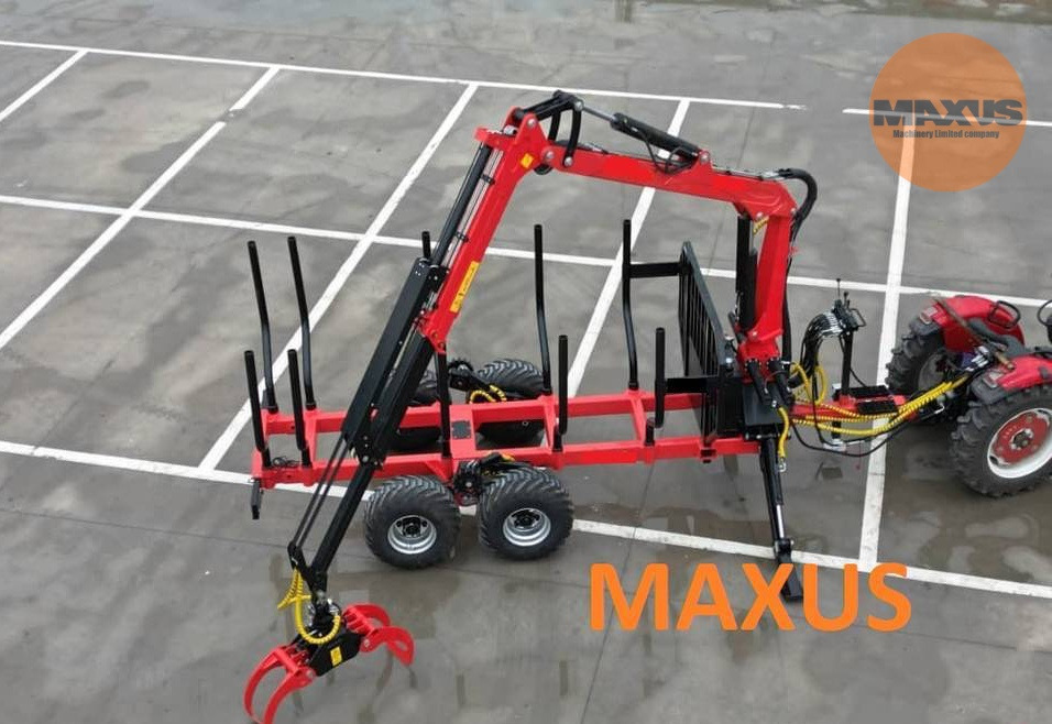 Remorca forestieră MAXUS 1400 + Macara 780 - Vyvážecí přívěs: obrázek 1 Remorca forestieră MAXUS 1400 + Macara 780 - Vyvážecí přívěs: obrázek 1