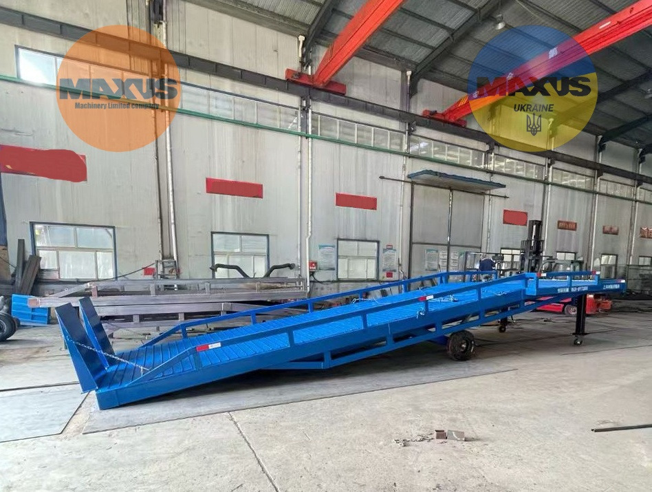 Maxus NEW mobile loading ramp with a capacity of 10 tons - Nájezdová rampa: obrázek 4 Maxus NEW mobile loading ramp with a capacity of 10 tons - Nájezdová rampa: obrázek 4
