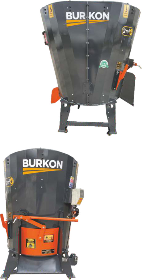 Burkon 2m3 Sabit Elektrikli Manuel kapak (380V) Dikey Yem Karma Makinesi - Krmný míchací vůz: obrázek 3 Burkon 2m3 Sabit Elektrikli Manuel kapak (380V) Dikey Yem Karma Makinesi - Krmný míchací vůz: obrázek 3
