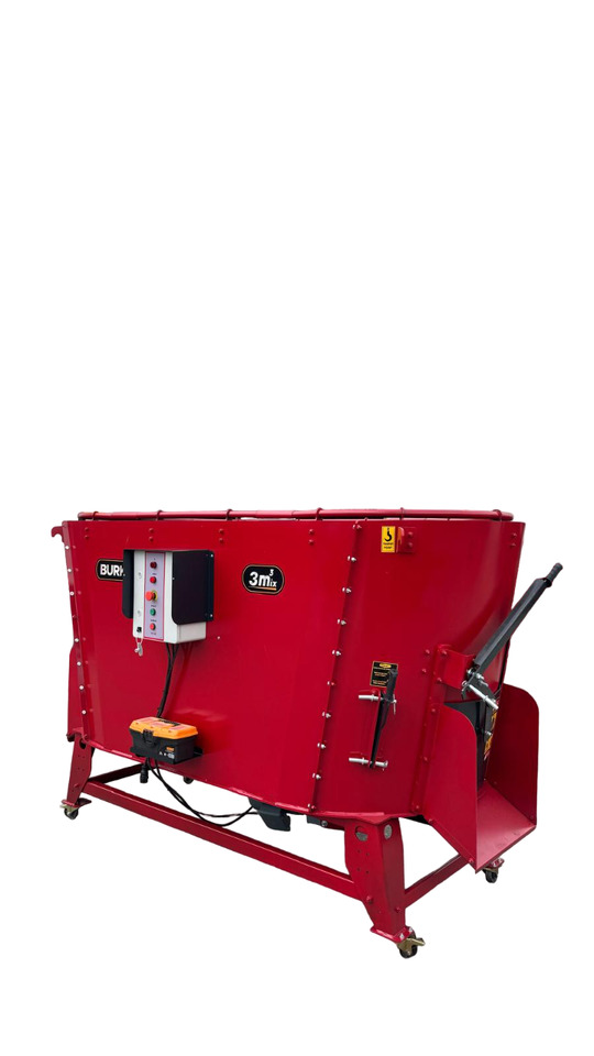 Burkon 3m3 Sabit Elektrikli (380V) Çift Helezon Dikey Yem Karma - Krmný míchací vůz: obrázek 1 Burkon 3m3 Sabit Elektrikli (380V) Çift Helezon Dikey Yem Karma - Krmný míchací vůz: obrázek 1