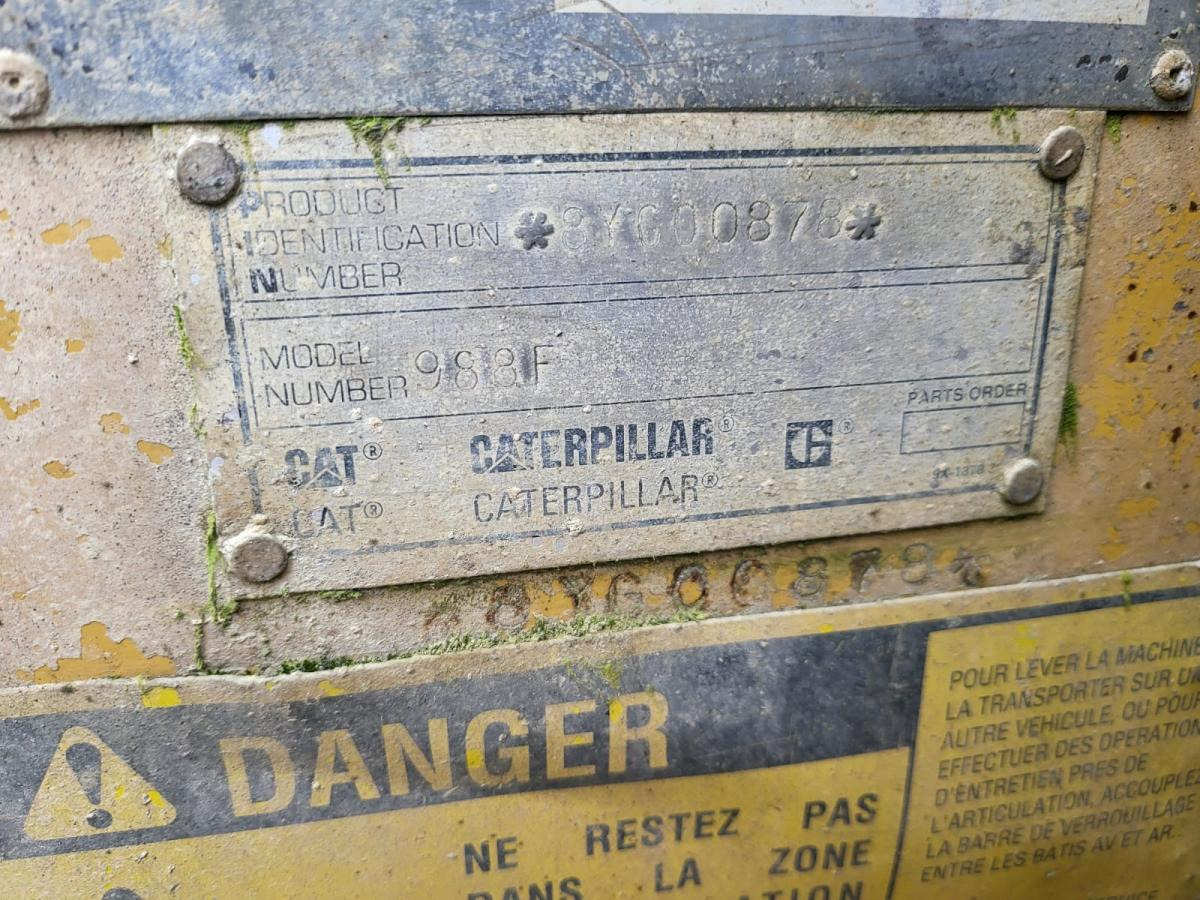Kolový nakladač Caterpillar 988F: obrázek 12