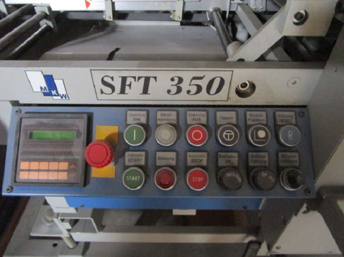 HEFT- UND FALZEINHEIT MIT FRONTSCHNITT MKW SFT 350 - Tiskařský stroj: obrázek 2 HEFT- UND FALZEINHEIT MIT FRONTSCHNITT MKW SFT 350 - Tiskařský stroj: obrázek 2