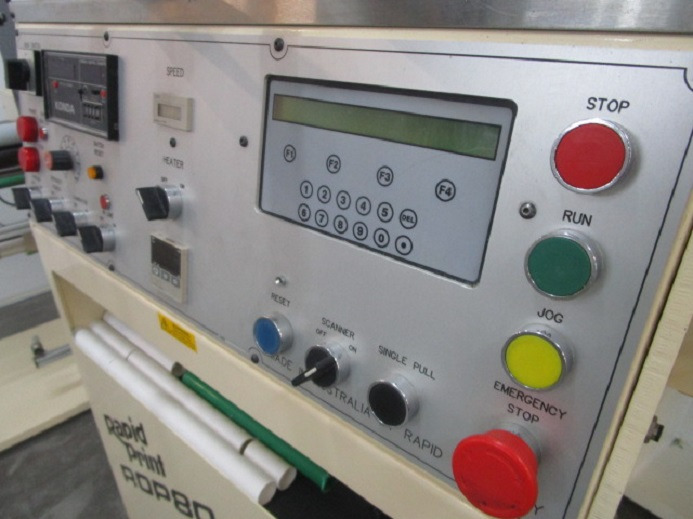 Tiskařský stroj HUBSTANZE RAPID PRINT ROP80 MIT PRÄGEEINHEIT VON OBEN UND UNTEN: obrázek 6