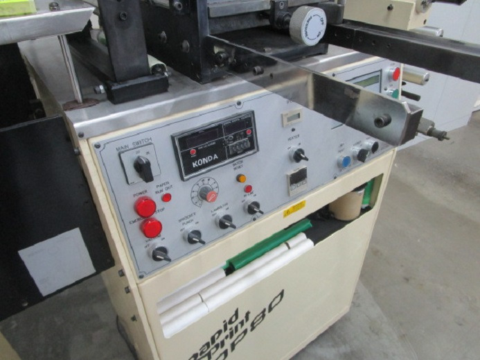 Tiskařský stroj HUBSTANZE RAPID PRINT ROP80 MIT PRÄGEEINHEIT VON OBEN UND UNTEN: obrázek 11