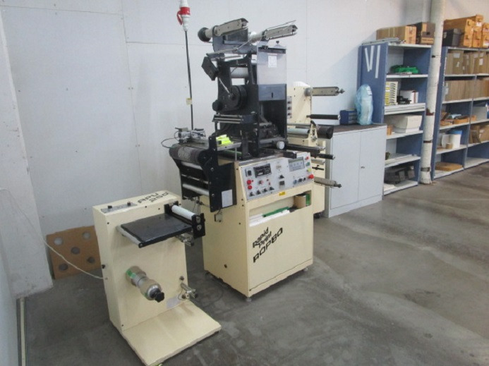 Tiskařský stroj HUBSTANZE RAPID PRINT ROP80 MIT PRÄGEEINHEIT VON OBEN UND UNTEN: obrázek 12