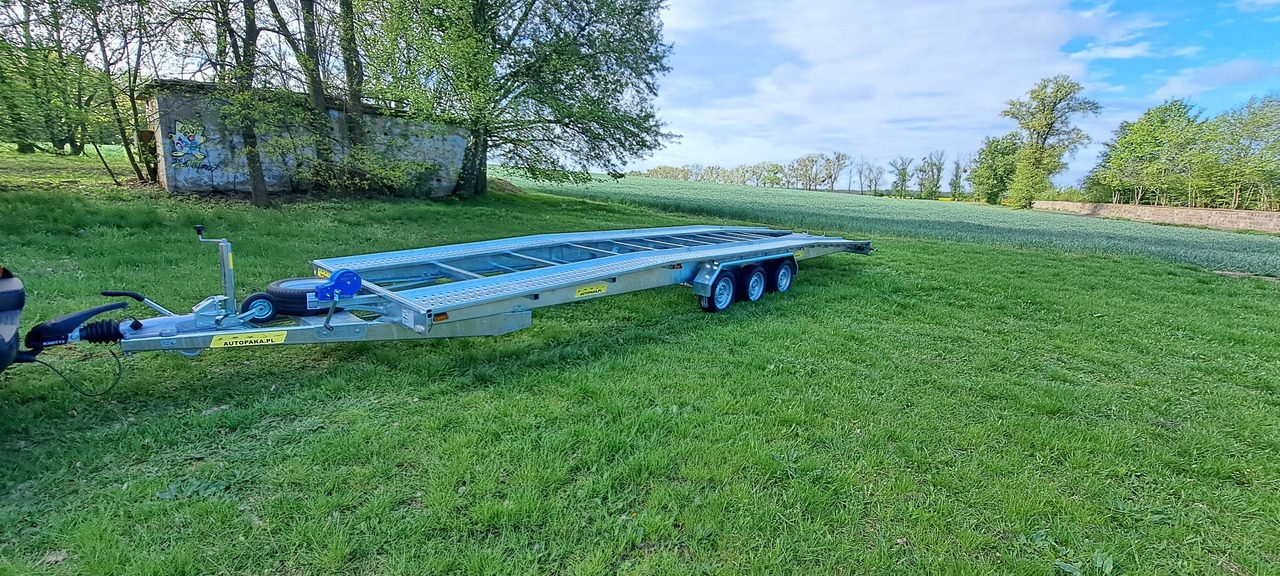 LAWETA Z NAJAZDAMI NA 2 AUTA 8,5x2M DMC 3500, 3 OSIE / CAR TRANSPORTER WITH RAMPS FOR 2 CARS 8.5x2M DMC 3500, 3 AXLES - Přívěs na přepravu automobilů: obrázek 3 LAWETA Z NAJAZDAMI NA 2 AUTA 8,5x2M DMC 3500, 3 OSIE / CAR TRANSPORTER WITH RAMPS FOR 2 CARS 8.5x2M DMC 3500, 3 AXLES - Přívěs na přepravu automobilů: obrázek 3