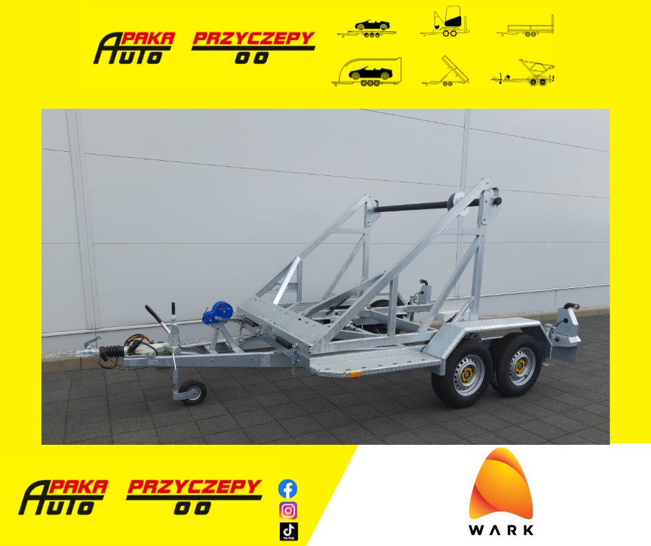 Nový Kabelový přívěs MEGA PROMOCJA -PRZYCZEPA KABLOWA POD BĘBEN KABLOWY, DMC 2700 KG: obrázek 1