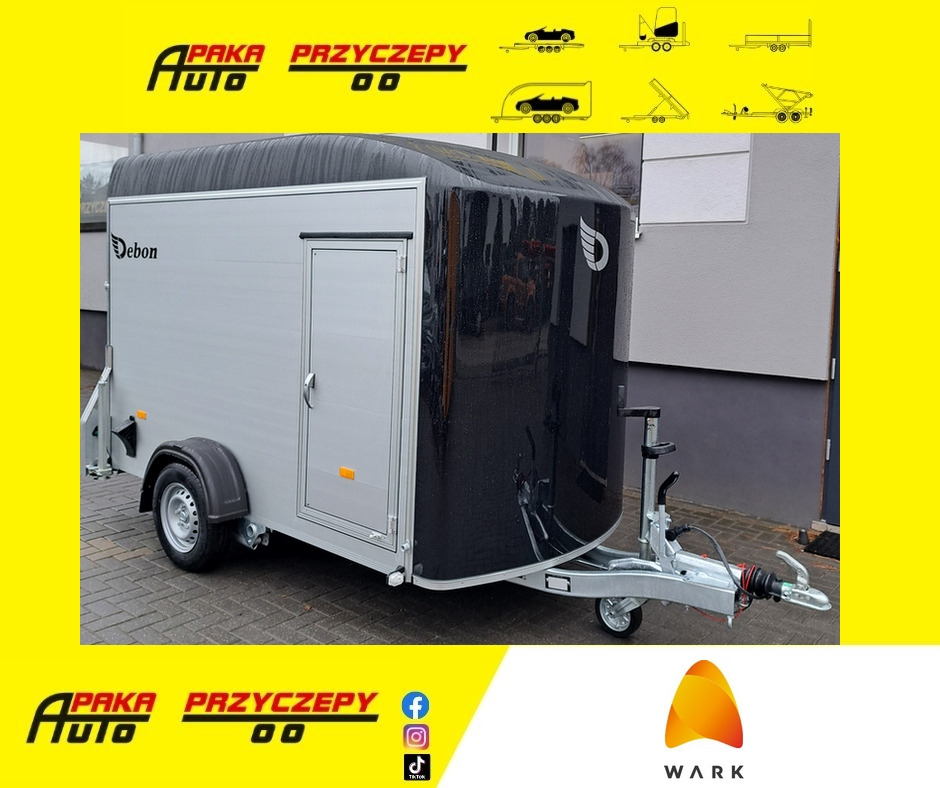 PRZYCZEPA CARGO 300 AL+D, DMC 1300 KG, dł. 300 cm x szer. 155 cm x wys. 190 cm / CARGO Trailer 300 AL+D, DMC 1300 KG, length 300 cm x width 155 cm x height 190 cm - Skříňový přívěs: obrázek 1 PRZYCZEPA CARGO 300 AL+D, DMC 1300 KG, dł. 300 cm x szer. 155 cm x wys. 190 cm / CARGO Trailer 300 AL+D, DMC 1300 KG, length 300 cm x width 155 cm x height 190 cm - Skříňový přívěs: obrázek 1