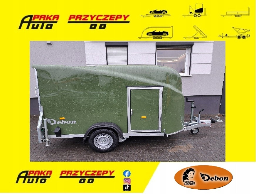 PRZYCZEPA CARGO FURGON DMC 1300 KG, dł. 300 cm x szer. 150 cm x wys. 170 cm / CARGO Van Trailer DMC 1300 KG, length 300 cm x width 150 cm x height 170 cm - Skříňový přívěs: obrázek 1 PRZYCZEPA CARGO FURGON DMC 1300 KG, dł. 300 cm x szer. 150 cm x wys. 170 cm / CARGO Van Trailer DMC 1300 KG, length 300 cm x width 150 cm x height 170 cm - Skříňový přívěs: obrázek 1