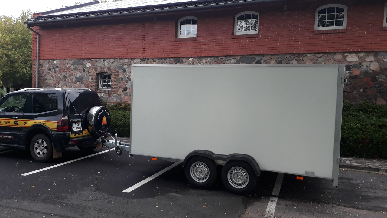 PRZYCZEPA KONTENER CARGO PAKA FURGON BOX 400 x 200 / CARGO CONTAINER TRAILER VAN BOX 400 x 200 - Skříňový přívěs: obrázek 3 PRZYCZEPA KONTENER CARGO PAKA FURGON BOX 400 x 200 / CARGO CONTAINER TRAILER VAN BOX 400 x 200 - Skříňový přívěs: obrázek 3