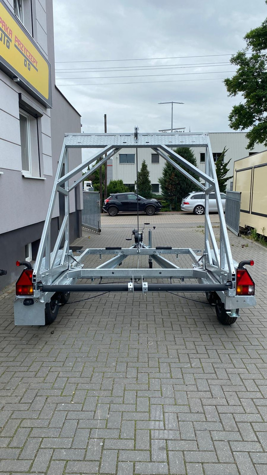 PRZYCZEPA WARK KABLOWA POD BĘBEN KABLOWY DMC 2700KG / WARK Cable Trailer for Cable Drum DMC 2700KG - Kabelový přívěs: obrázek 2 PRZYCZEPA WARK KABLOWA POD BĘBEN KABLOWY DMC 2700KG / WARK Cable Trailer for Cable Drum DMC 2700KG - Kabelový přívěs: obrázek 2