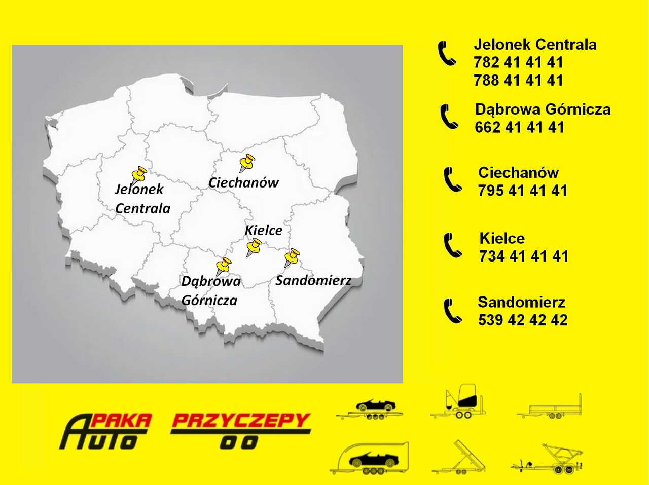 Platforma przyczepa 4x2 WARK dmc 2700 + burty / Platform trailer 4x2 WARK GVW 2700 + sides - Přívěs plato/ Valník: obrázek 5 Platforma przyczepa 4x2 WARK dmc 2700 + burty / Platform trailer 4x2 WARK GVW 2700 + sides - Přívěs plato/ Valník: obrázek 5