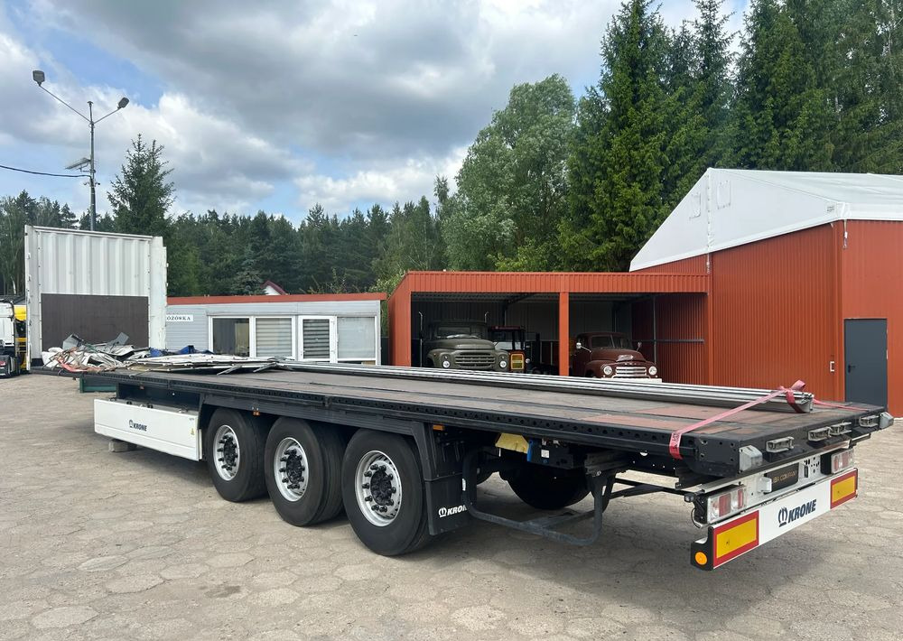 Krone SD FIRANKA / PLATFORMA / USZKODZONA ZABUDOWA / 2019 ROK !! - Návěs valník/ Plato: obrázek 3 Krone SD FIRANKA / PLATFORMA / USZKODZONA ZABUDOWA / 2019 ROK !! - Návěs valník/ Plato: obrázek 3