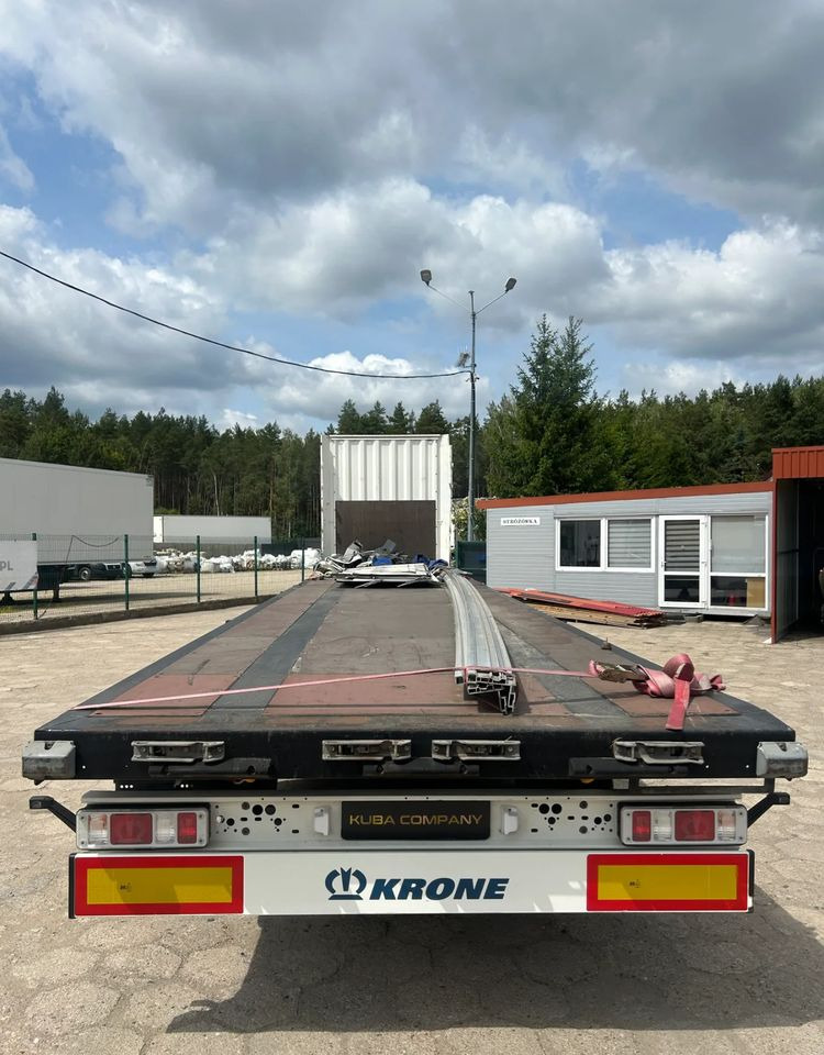 Krone SD FIRANKA / PLATFORMA / USZKODZONA ZABUDOWA / 2019 ROK !! - Návěs valník/ Plato: obrázek 5 Krone SD FIRANKA / PLATFORMA / USZKODZONA ZABUDOWA / 2019 ROK !! - Návěs valník/ Plato: obrázek 5