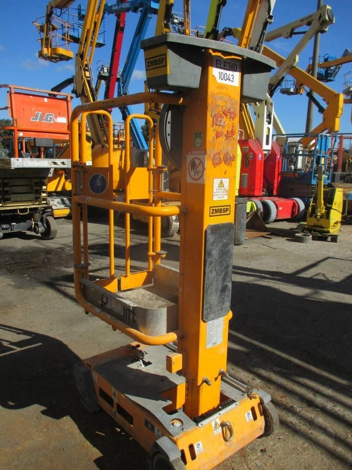 JLG Pecolift - Vertikální sloupový výtah: obrázek 4 JLG Pecolift - Vertikální sloupový výtah: obrázek 4