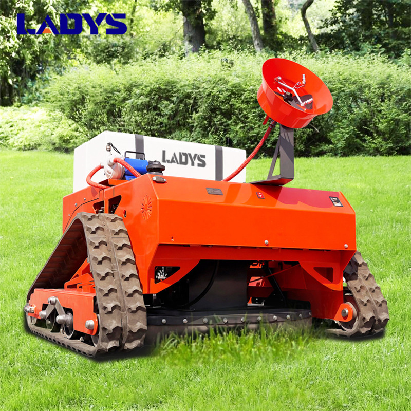 LADYS LD1000 Multi-function remote control lawn mower Track crawler gasoline gas All-terrain Agricultural Sprayers Pesticide spraying lawn mower for sale - Sekačka na trávu: obrázek 5 LADYS LD1000 Multi-function remote control lawn mower Track crawler gasoline gas All-terrain Agricultural Sprayers Pesticide spraying lawn mower for sale - Sekačka na trávu: obrázek 5