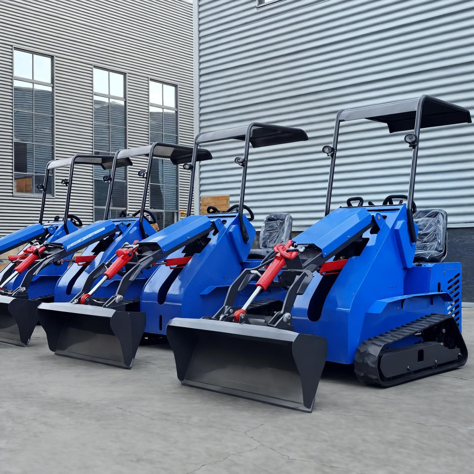 LEZUM Free Shipping Mini Skid Steer Loader Compact Track Electric/Diesel Chinese Mini Skid Steer Loader For Sale With Mini Skid Steer Attachments 4 In 1 Bucket - Smykový nakladač: obrázek 5 LEZUM Free Shipping Mini Skid Steer Loader Compact Track Electric/Diesel Chinese Mini Skid Steer Loader For Sale With Mini Skid Steer Attachments 4 In 1 Bucket - Smykový nakladač: obrázek 5