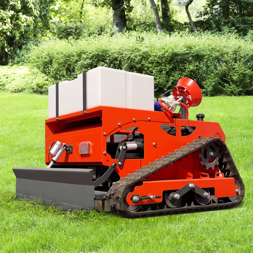 LEZUM LD1000 Multi-function remote control lawn mower Track crawler gasoline gas All-terrain Agricultural Sprayers Pesticide spraying lawn mower for sale - Sekačka na trávu: obrázek 3 LEZUM LD1000 Multi-function remote control lawn mower Track crawler gasoline gas All-terrain Agricultural Sprayers Pesticide spraying lawn mower for sale - Sekačka na trávu: obrázek 3