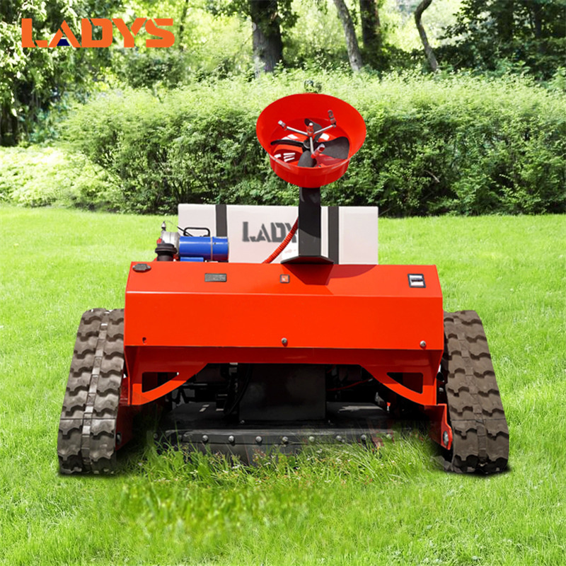 LADYS LD1000 Electric Remote Control Multi-Function Lawn Mower All-Terrain Agricultural Sprayers Pesticide Spraying Mower Gas Gasoline Track Crawler Lawn Mower - Žací stroj: obrázek 3 LADYS LD1000 Electric Remote Control Multi-Function Lawn Mower All-Terrain Agricultural Sprayers Pesticide Spraying Mower Gas Gasoline Track Crawler Lawn Mower - Žací stroj: obrázek 3