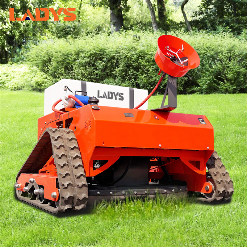 LADYS LD1000 Electric Remote Control Multi-Function Lawn Mower All-Terrain Agricultural Sprayers Pesticide Spraying Mower Gas Gasoline Track Crawler Lawn Mower - Žací stroj: obrázek 1 LADYS LD1000 Electric Remote Control Multi-Function Lawn Mower All-Terrain Agricultural Sprayers Pesticide Spraying Mower Gas Gasoline Track Crawler Lawn Mower - Žací stroj: obrázek 1