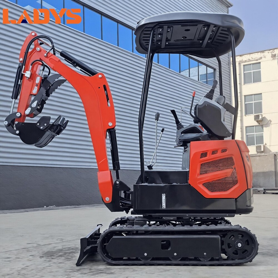LADYS Mini Excavator Digger Miniexcavadora EPA Kubota Engine Chinese LADYS DY18 Mini Excavator For Sale With Mini Excavator Attachment Set - Mini rýpadlo: obrázek 3 LADYS Mini Excavator Digger Miniexcavadora EPA Kubota Engine Chinese LADYS DY18 Mini Excavator For Sale With Mini Excavator Attachment Set - Mini rýpadlo: obrázek 3