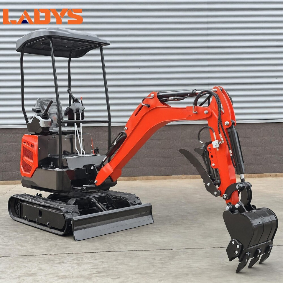 LADYS Mini Excavator Digger Miniexcavadora EPA Kubota Engine Chinese LADYS DY18 Mini Excavator For Sale With Mini Excavator Attachment Set - Mini rýpadlo: obrázek 5 LADYS Mini Excavator Digger Miniexcavadora EPA Kubota Engine Chinese LADYS DY18 Mini Excavator For Sale With Mini Excavator Attachment Set - Mini rýpadlo: obrázek 5