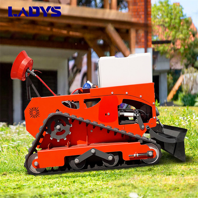 LADYS LD1000 Electric Remote Control Multi-Function Lawn Mower All-Terrain Agricultural Sprayers Pesticide Spraying Mower Gas Gasoline Track Crawler Lawn Mower - Sekačka na trávu: obrázek 2 LADYS LD1000 Electric Remote Control Multi-Function Lawn Mower All-Terrain Agricultural Sprayers Pesticide Spraying Mower Gas Gasoline Track Crawler Lawn Mower - Sekačka na trávu: obrázek 2