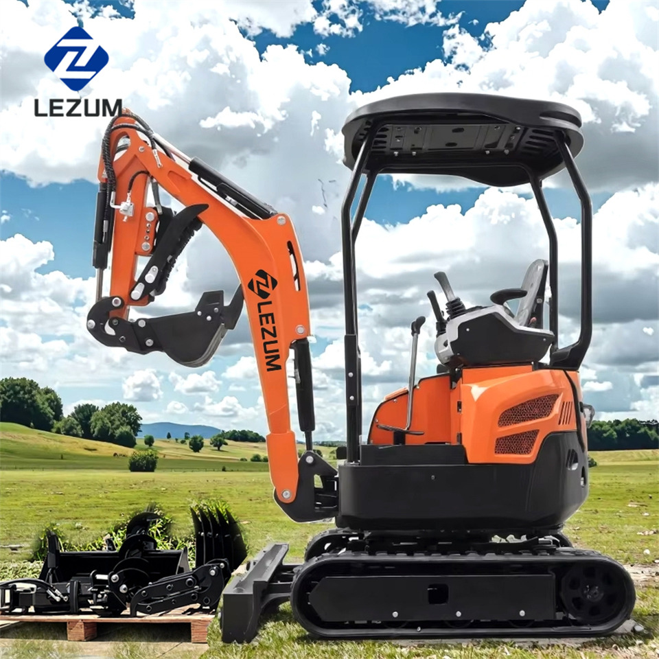 Nový Pásové rýpadlo LEZUM Free Shipping Mini Excavator Bagger Pelle Miniexcavadora 1 2 3.5 Ton CE/EPA/EURO 5 Kubota Engine Diesel/Electric Mini Excavators For Sale: obrázek 7 Nový Pásové rýpadlo LEZUM Free Shipping Mini Excavator Bagger Pelle Miniexcavadora 1 2 3.5 Ton CE/EPA/EURO 5 Kubota Engine Diesel/Electric Mini Excavators For Sale: obrázek 7
