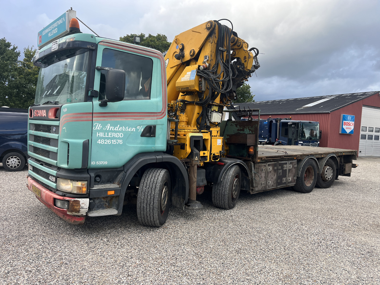 Scania G 124 - Auto s hydraulickou rukou: obrázek 2 Scania G 124 - Auto s hydraulickou rukou: obrázek 2