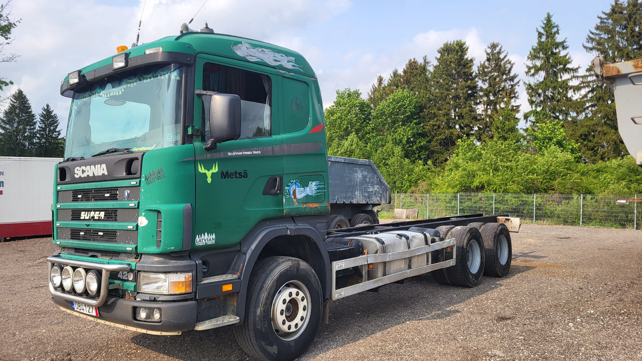 SCANIA R124 420 6X4 - Podvozek s kabinou: obrázek 1 SCANIA R124 420 6X4 - Podvozek s kabinou: obrázek 1