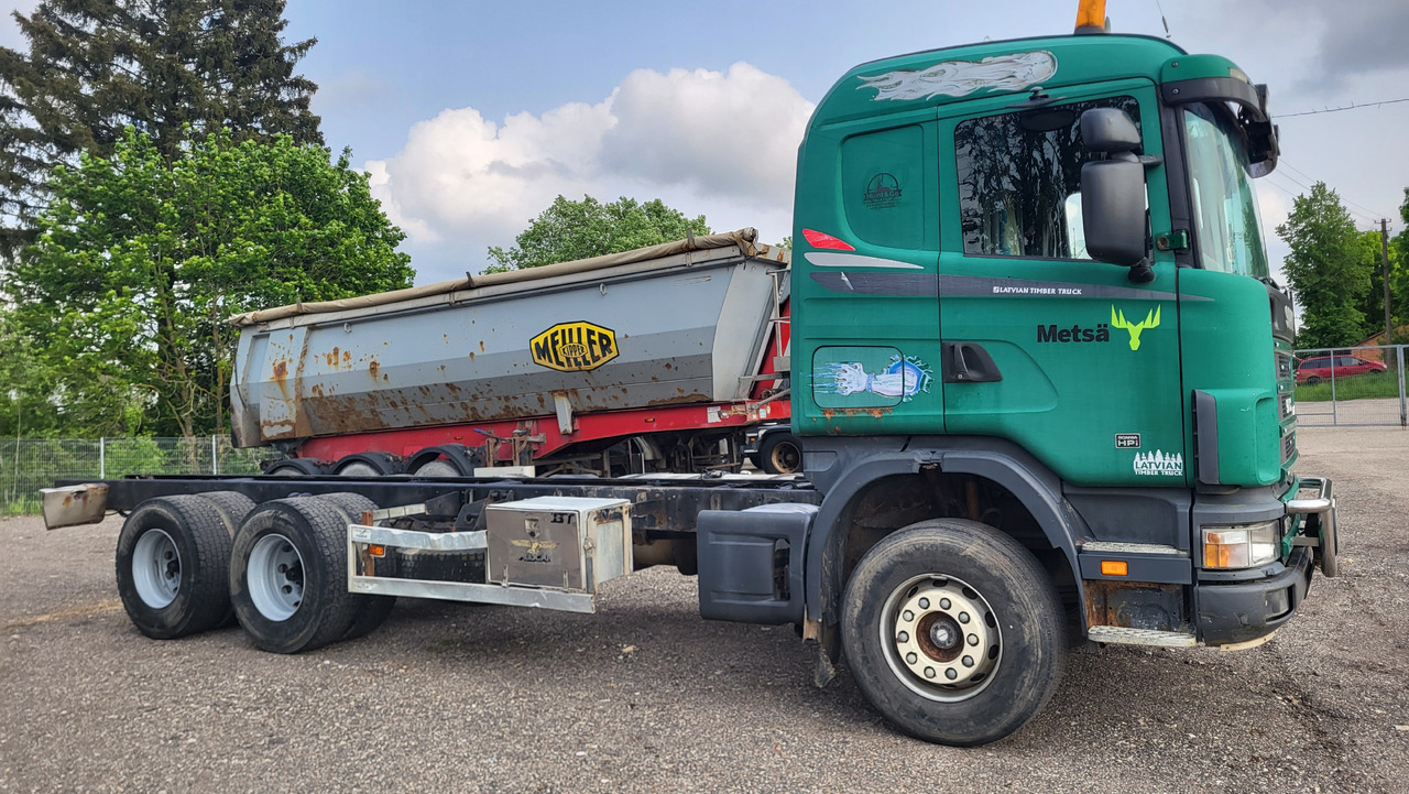 SCANIA R124 420 6X4 - Podvozek s kabinou: obrázek 4 SCANIA R124 420 6X4 - Podvozek s kabinou: obrázek 4