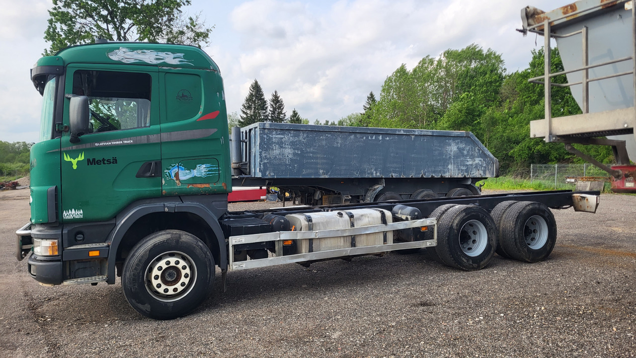 SCANIA R124 420 6X4 - Podvozek s kabinou: obrázek 3 SCANIA R124 420 6X4 - Podvozek s kabinou: obrázek 3