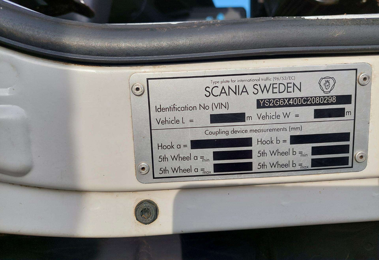 Lesovůz, Auto s hydraulickou rukou Scania G480: obrázek 26