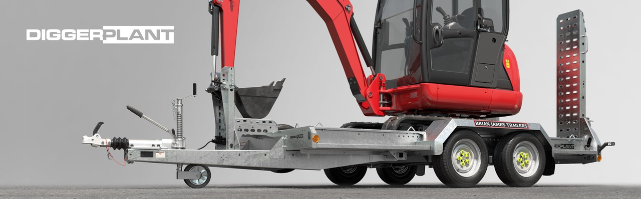 BRIAN JAMES TRAILERS Digger Plant - Přepravník stavebních strojů: obrázek 1 BRIAN JAMES TRAILERS Digger Plant - Přepravník stavebních strojů: obrázek 1
