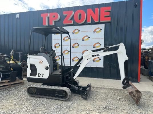 Mini rýpadlo Bobcat E17 à 14500 € HT: obrázek 9