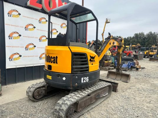 Bobcat E26 à 19 500 € HT - Mini rýpadlo: obrázek 5 Bobcat E26 à 19 500 € HT - Mini rýpadlo: obrázek 5